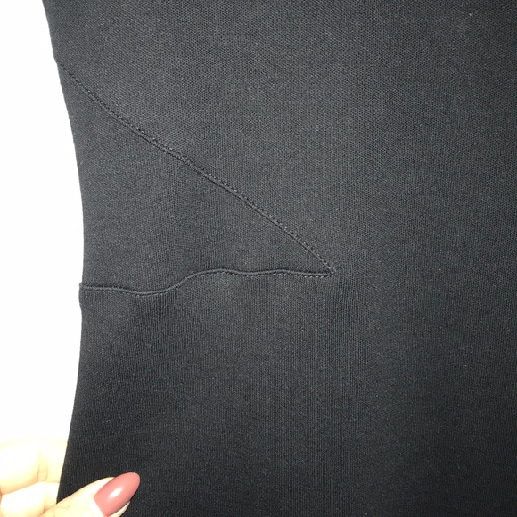 French Connection Viven Sheer Paneled Jersey Dress - Picture 5 of 8